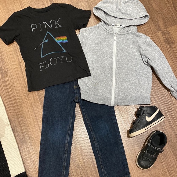 3T Pink Floyd shirt, sweatshirt, jeans bundle - Picture 1 of 13